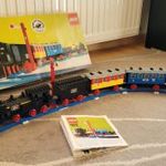 LEGO 182 motoros vonat (mozdony) szett - MŰKÖDIK! TELJES! fotó