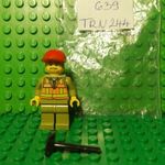 Eredeti Lego figura TRN244 VONAT KSIZOLGÁLÓ fotó