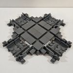 LEGO Vonat sín elem - kereszteződés fotó