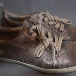Paul Green, valódi bőr, bronz, kényelmes, sportos, fűzős komfort cipő 37-női fotó