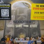 SCOOTER GOD SAVE THE RAVE CD ÚJ gyári bontatlan -DUPLA- fotó