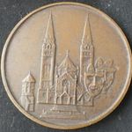 Szegedi szabadtéri játékok - cimeres bronz plakett fotó