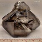 „Fantomkvarc” füstkvarc, ametiszt ásvány (1088.) fotó