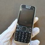 Nokia E55 - kártyafüggetlen - fekete fotó