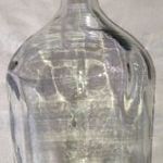 Régi boros demizson üveg palack (1.) fotó