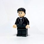 Bruce Wayne EREDETI LEGO minifigura - Tim Burton Batman 76252 Batcave - Shadow Box - Új fotó