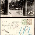 ~1909 turul képeslap olaszországba küldve PARÁD kilátás a billiárd csarnokból (c31) fotó