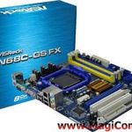 ASRock N68C-GS FX Alaplap félkonfig, hátfallal, 4gb ddr2, AMD Athlon 64 X2 4600 cpu működőképes fotó