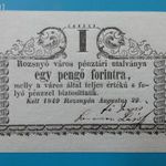 1849 Rozsnyó 1 pengő forintra UNC! fotó