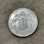 Ferenc József 1869 KB ezüst 1 Forint ritkább angyalos címer fotó