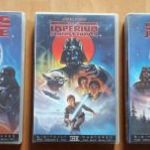 Star Wars, eredeti filmek a 70-es évekből, 3 VHS kazetta, THX újramaszterelve fotó