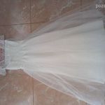 152-es koszorúslány ruha fehér fotó