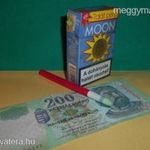 -2004/2005-ös, .."Talált pénz" szlogenes, MOON cigaretta(doboza)! fotó