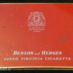 Benson and Hedges Virginia cigaretta doboz fotó