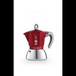 Bialetti Moka Induction 4 személyes kávéfőző piros (6944) (B6944) fotó