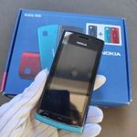 Nokia 500 - független - fehér-kék - dobozában fotó