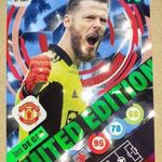 David de Gea Manchester United Limited Edition focis kártya Panini Top Class 2022 fotó