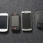 Régi mobiltelefonok (Samsung, LG, Sony Xperia) fotó
