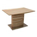 Cla-DSZ fa asztallapos étkezőasztal 120+40x90 fotó