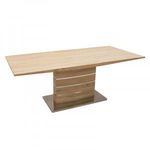 Cla-DSZ fa asztallapos étkezőasztal 160+40x90 fotó