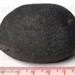 Szén labda / gömb / golyó ásvány (524.) fotó