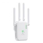Urlant Wi-Fi WLAN Jelerősítő Repeater, 2, 4GHz Wi-Fi, LAN/WAN Ethernet port, WPS, 300Mbps, 4 anten... fotó