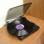 Bush MTT1 Mini stereo turntable Hifi Bakelit lemezjátszó RIAA korrektorral fotó