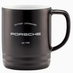Porsche Fekete porcelán bögre, porsche fotó