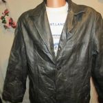Minőségi MORENA XL-XXL-s béléses, bőr dzseki, kabát. fotó