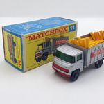 Matchbox Moko/ Regular Wheels. Mercedes Scaffolding Truck +Eredeti Doboz. fotó
