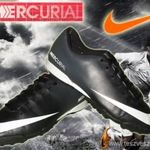 Nike Mercurial fekete fehér műfüves foci cipő! 38-as méret! fotó