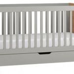 VOX Simple átalakítható 70x140-es babaágy, kiságy ágyneműtartóval szülői ágy mellé- Gray fotó