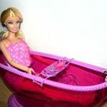 Retro Mattel Barbie baba fürdőkáddal 1998 /1999 fotó