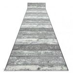 Csúszásgátló futó szőnyeg anti-alunecare Faipari, tábla szürke, 110 cm fotó