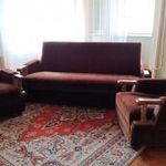 Ülőgarnitúra - ággyá alakítható kanapé + 2 fotel fotó
