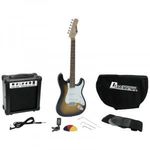 DIMAVERY EGS-1 Electric guitar set, sunburst fotó