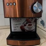 Kávéfőző, presszó kávé, 15 BAR nyomás, Adler AD 4404 fotó