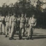 II. vh Horthy kor katonai fotó 25 menetgyakorlat fehér zsávoly ruha Ritka fotó