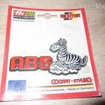 Autós Zebra ABS Embléma fotó