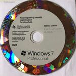 Windows 7 Professional telepítőlemez, magyar nyelvű fotó