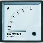 Analóg beépíthető lágyvasas táblaműszer, beépíthető árammérő műszer 5A Voltcraft AM 72x72 fotó