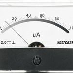 Beépíthető analóg lengőtekercses árammérő műszer 100?A/DC Voltcraft AM-86x65 fotó