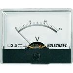Beépíthető analóg lengőtekercses feszültségmérő műszer 15V/DC Voltcraft AM-60x46 fotó