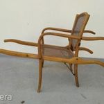 Antik thonet hajlított bútor ritkaság kórház orvos beteg hordozó szék fotó