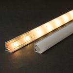LED aluminium profil sín - 1000x16x16mm fotó