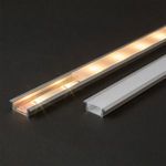 LED aluminium profil sín - 2000x23x8mm fotó