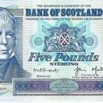 Skócia 5 font 1998 UNC bankjegy (Bank of Scotland, Tercentenary) fotó