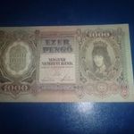 1000 Pengő bankjegy 1943-ból eladó! fotó