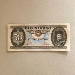 50 forint papírpénz UNC 1965 1 darab. fotó