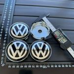 Új VW Volkswagen 60mm 4db Alufelni Felni Közép Kupak Felnikupak Felniközép Porvédő fotó